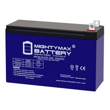 Mighty Max 12V 9Ah GEL NB Terminal Battery Compatible With BB HR9-12-BO