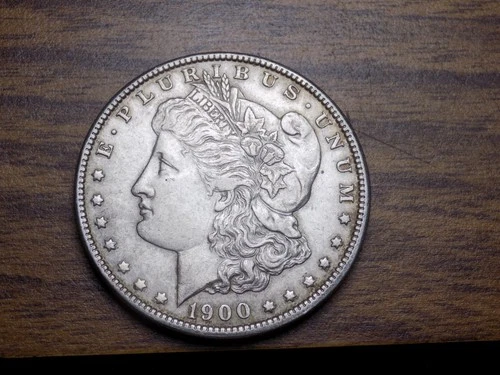 MORGAN SILVER DOLLAR 1900 NICE AU/BU TONED BEAUTY ORIGINAL 90% DOLLAR