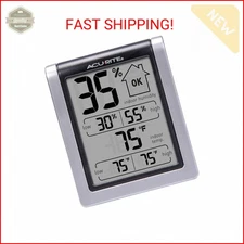 AcuRite Wireless Digital Indoor Thermometer and Hygrometer Monitor for Inside Te