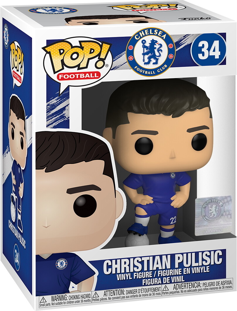 Chelsea Football Club - Christian Pulisic 34 - ¡Funko Pop! - Figura De Vinilo