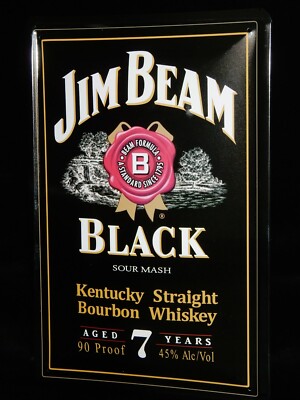 Blechschild Jim Beam Whisky Kneipe Bar Pup Party  Alkohol 20 x 30 (2)