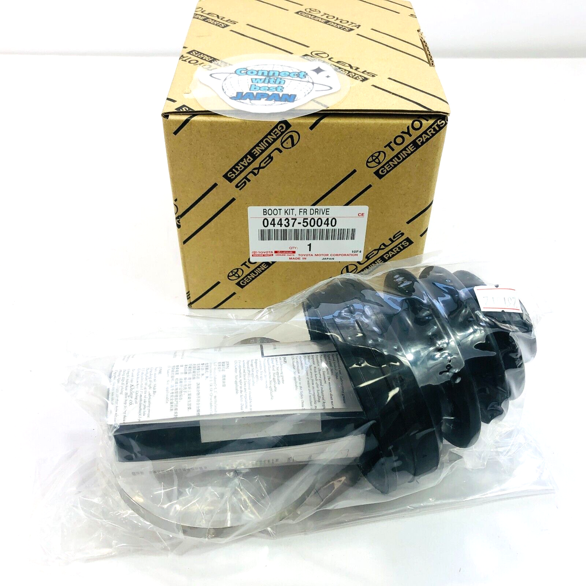Toyota　　ロクシタン　4点セット TOYOTA GENUINE 04437 - 50040 Boot kit front drive shaft inboard