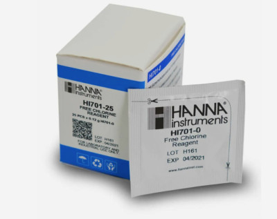 HI701-25 Free Chlorine Checker Reagent (25 Tests) - Hanna Instruments
