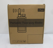 Two Way Radios Long Range Walkie Talkies with Headphones 16 Channel - 6 PACK 