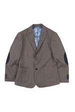 Isaac Mizrahi Gingham Print Blazer Big Boys NDSA SIZE 18