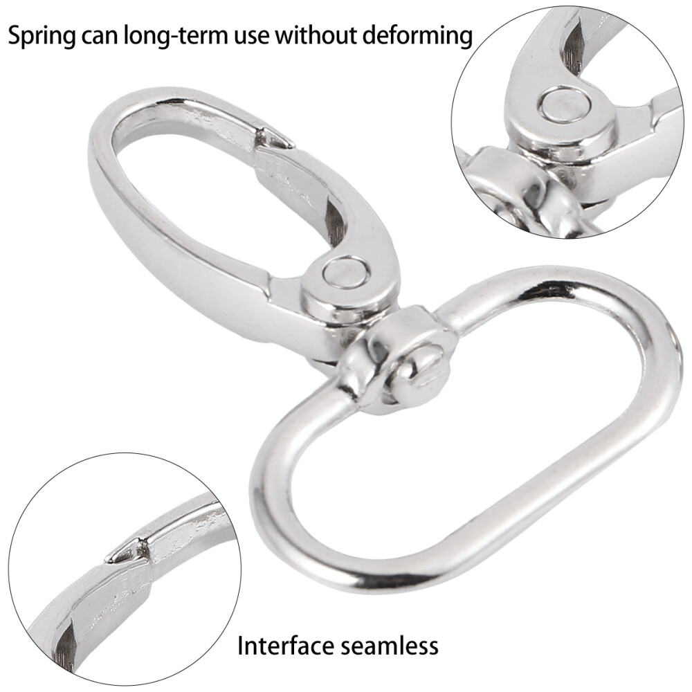 Metal Keychain Bulk Swivel Snap Hooks Key Chain Clip Hook Purse eBay