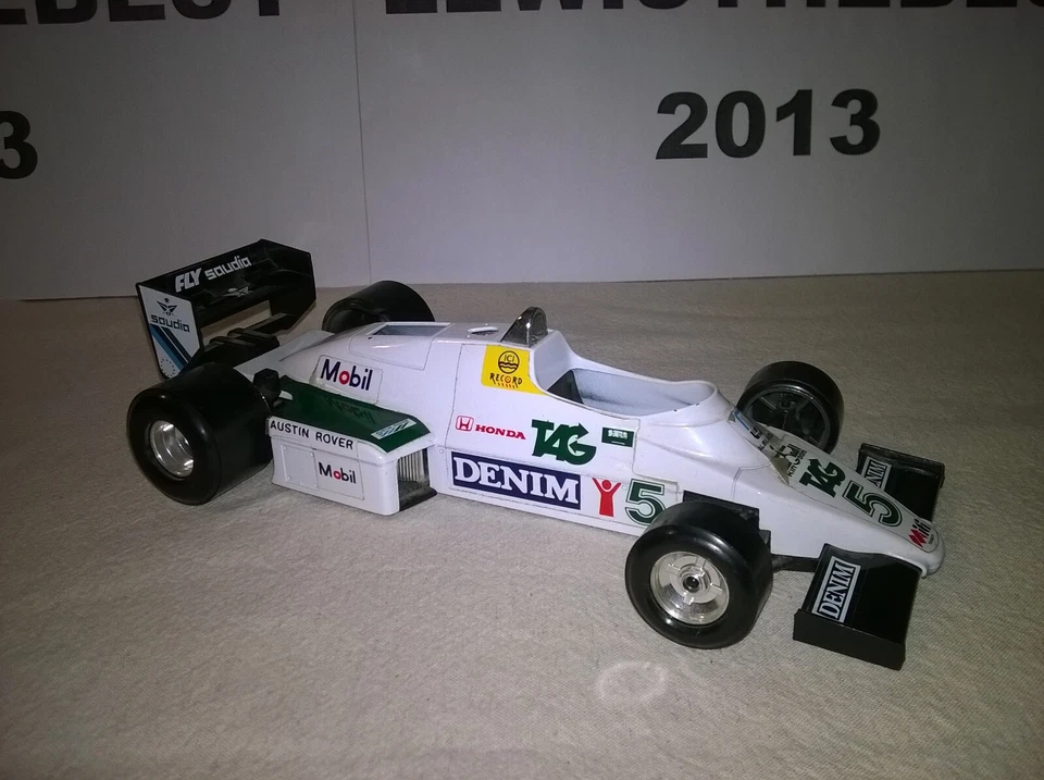 WILLIAMS FORD FW08 #5-1983-K. ROSBERG-BURAGO N° 6105-1/24-USATO - Immagine 2 di 4