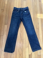 Gap Boys Slim Straight Fit Denim Jeans Medium Wash Adjustable Waist, Size 16