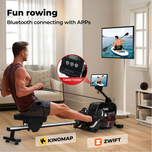 Centra Water Rowing Machine Resistance Exercise Fitness Home Gym Equipment - Picture 4 of 11
