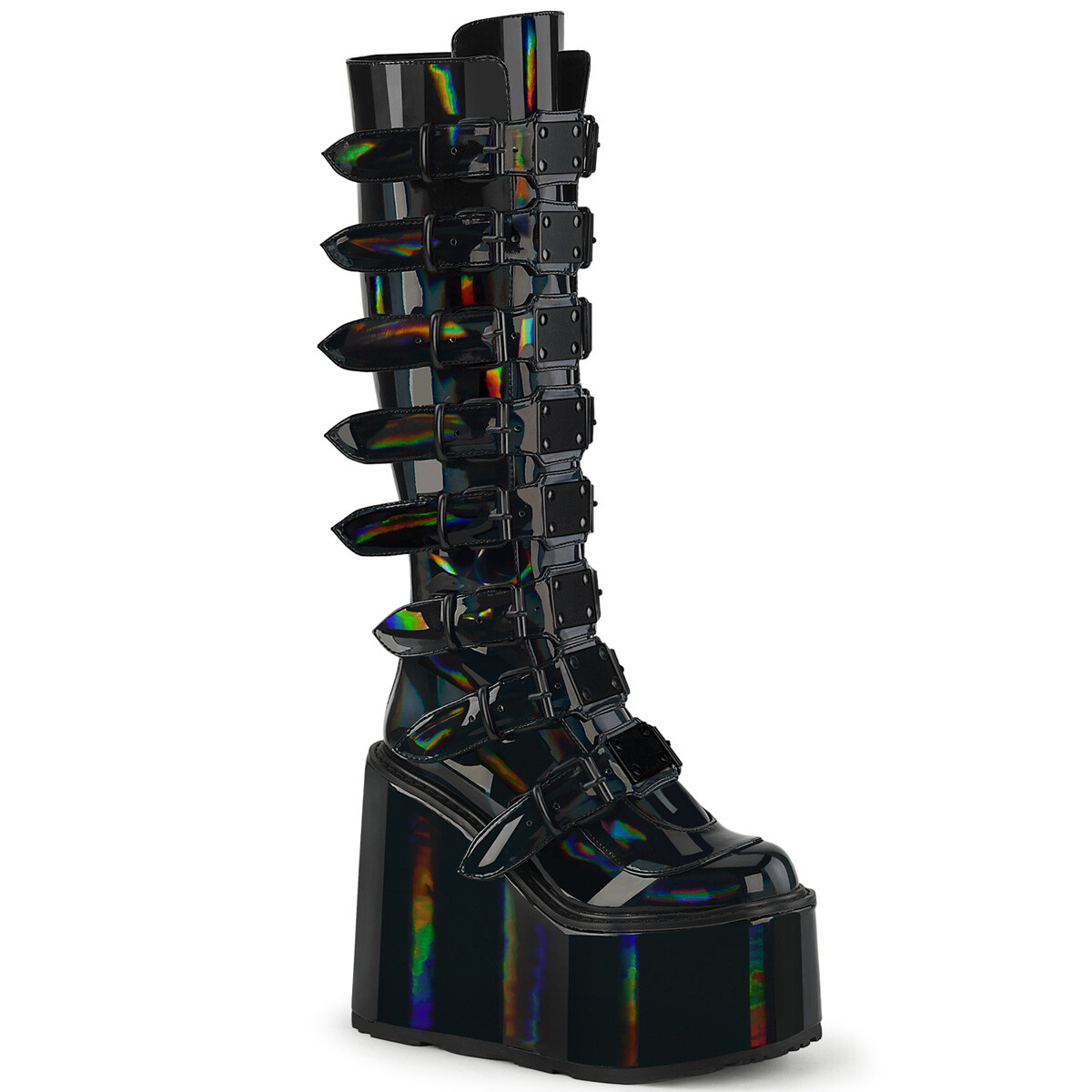 Wide Calf Swing 815 Dollskill SWING-815 Platform Knee High Boot
