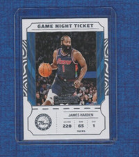 2022-23 Panini Contenders Game Night Ticket # 3 James Harden