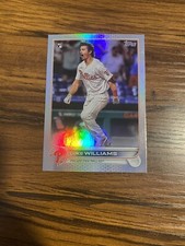2022 Topps Series 1 Baseball Luke Williams RC Rainbow Foil Base #62