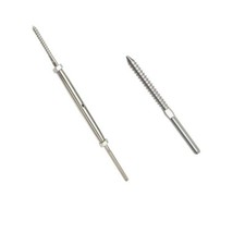 1/8" Lag Stud Swage et Swage Tendeur avec Vis Lag Combo Acier Inoxydable 316