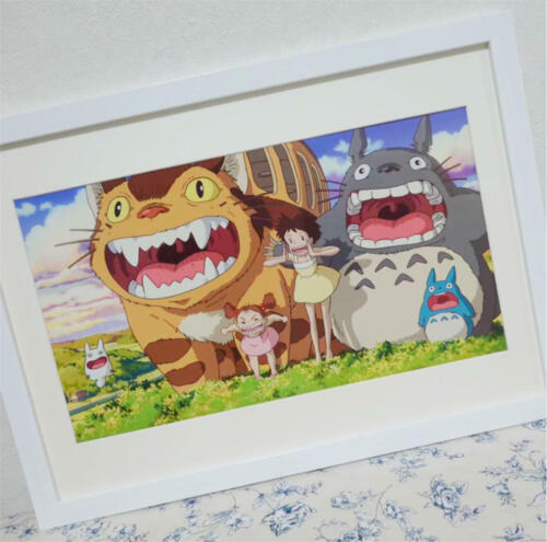 [Framed] Extremely rare! My Neighbor Totoro 2005 Ghibli Calendar - Picture 1 of 5