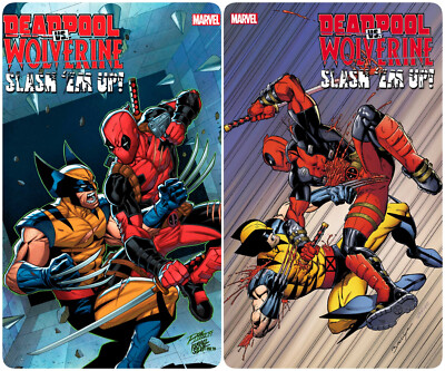 DEADPOOL VS. WOLVERINE #1 SLASH'EM UP **COVER SELECT** PRESALE 03/26/25