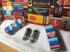 2 Rare Red Tip Dgetter Ef94 6au6 Telefunken ◇ Sony C800/c37/ga800/wa8k Mic/tuner