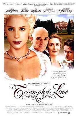 Triumph of Love Movie Poster 27x40 S/S Mira Sorvino Rachael Stirling Ben Kingsle