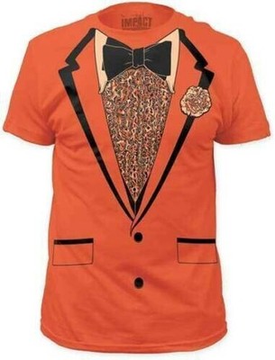 Retro Ball Orange Smoking Lustig Kostüm T-Shirt SUBIM30