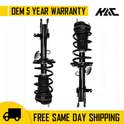For Honda Pilot 2009-2013 2014 2015 Pair Front Quick Complete Shocks Coil Spring