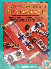 Imaginarium 1995 Native American Beadwork Kit w Loom, Thread  Seed Beads NOS