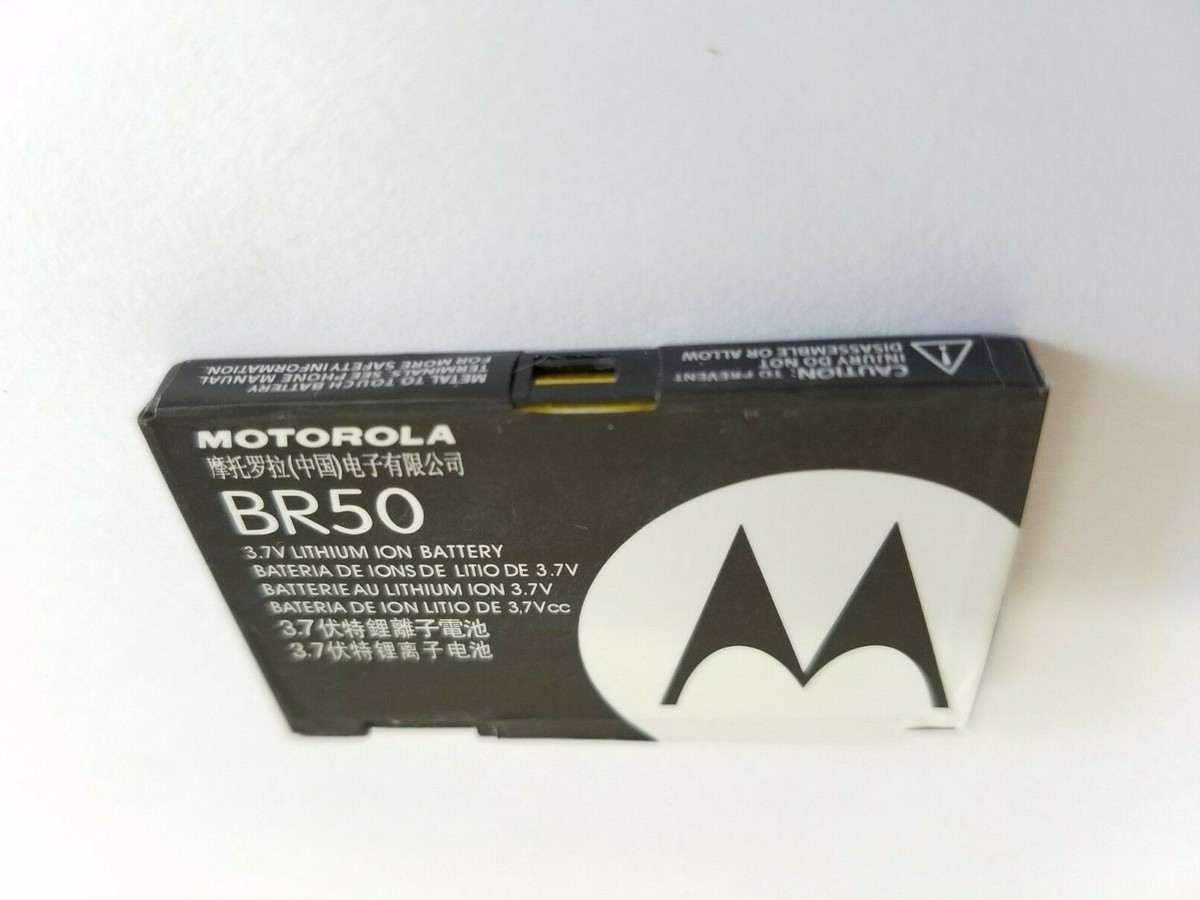 Batteria Originale Motorola BR50 (BR-50) – 680mAh 3,7V Per V3, V3XX, PEBL U6, V3I, V6