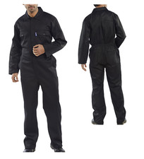 Overall Arbeitskombi Kombi schwarz Arbeitsoverall 44-68 KFZ, Werkstatt, Montage