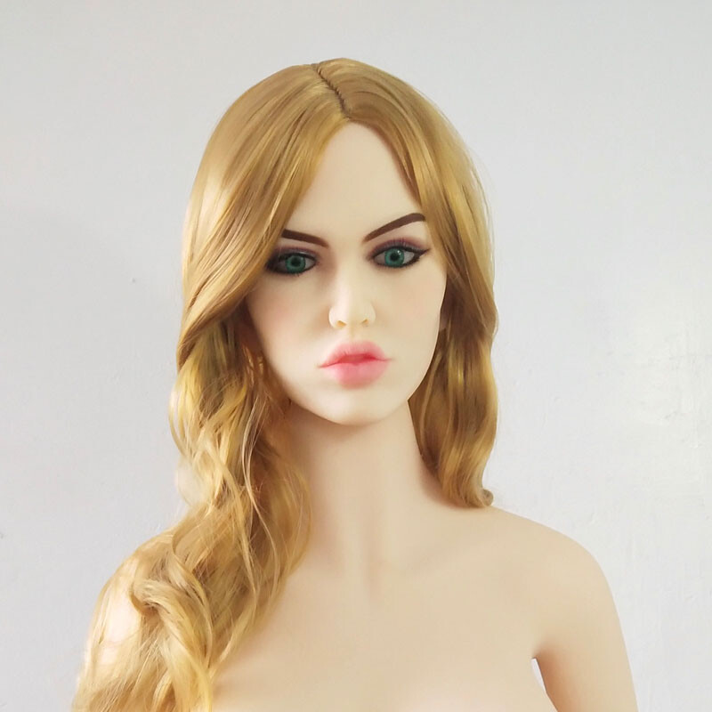 TPE Sex Doll Head Real Lifelike Love Doll Toy Head For Men Male