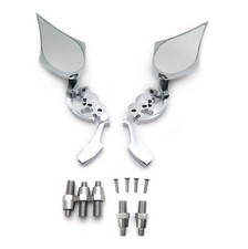 Espejo de hoja de calavera para Yamaha Royal Star Road Star V-Star Warrior V-Max Virago