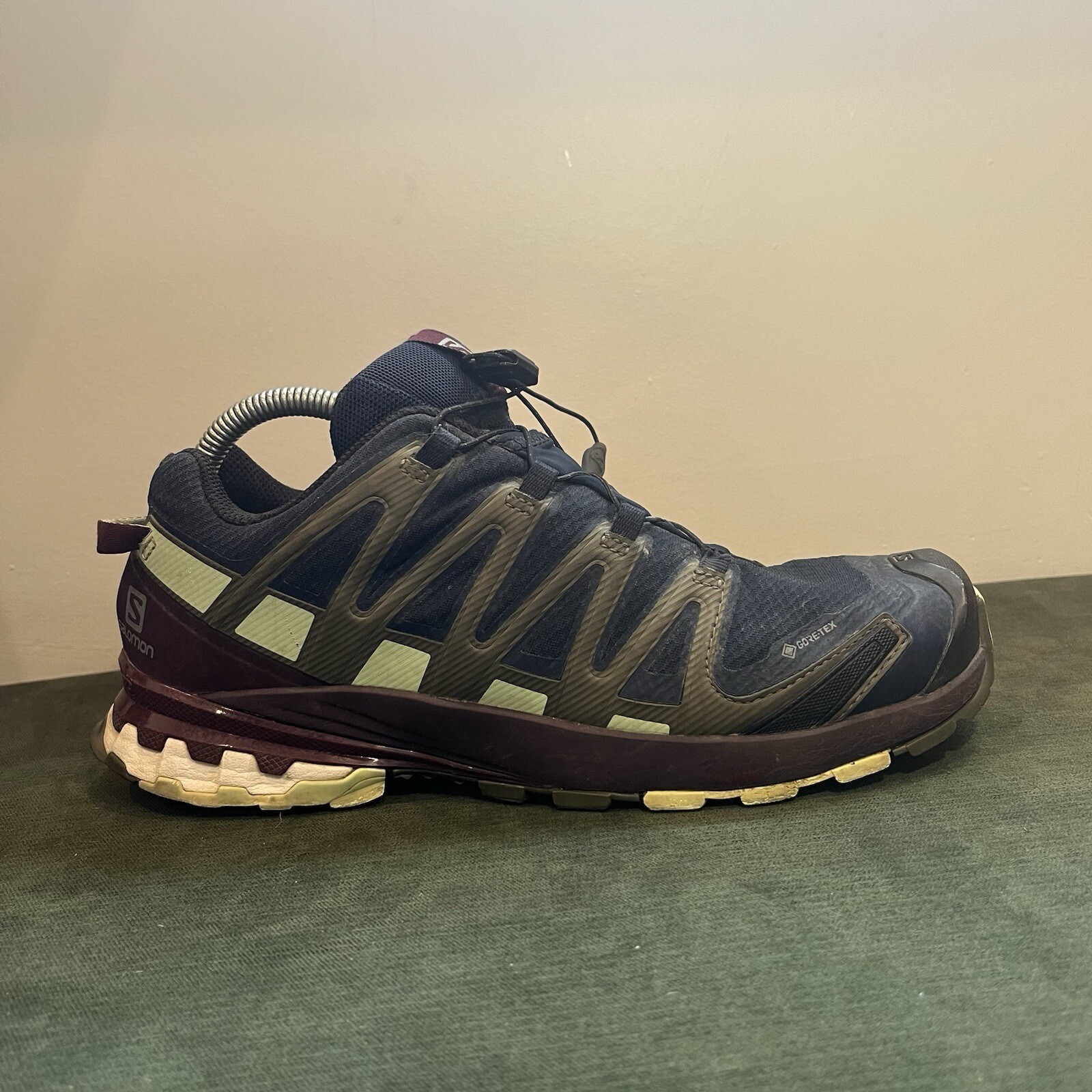 Scarpe da corsa trekking Salomon XA Pro 3D GoreTex da donna taglia 9 5 blu