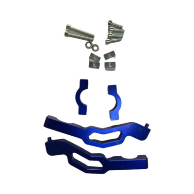 Schneemobilen Handschutzhalterung Gerader Lenker für 16-19 Rush/SWITCHBACK Blau