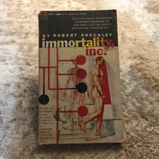 Immortality Inc. Science Fiction Paperback Book by Robert Sheckley Bantam 1959