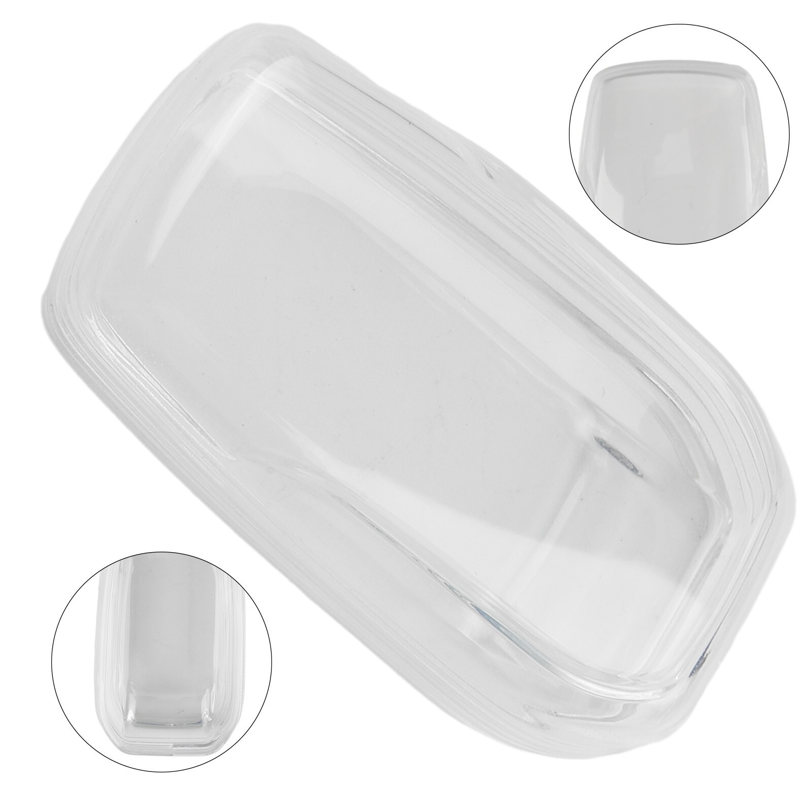 Transparent Key Fob Holder for Toyota with Push Button Non Yellowing eBay