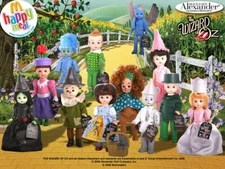 2008 MADAME ALEXANDER THE WIZARD OF OZ HAPPY MEAL TOYS - U PICK