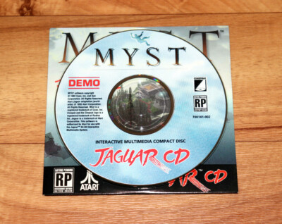 1993 Myst Video game Very Rare Demo CD ATARI JAGUAR Collectible | eBay