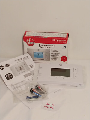 Rheem Thermostat - 2H/1C Programmable - RHC-TST83H-21PR