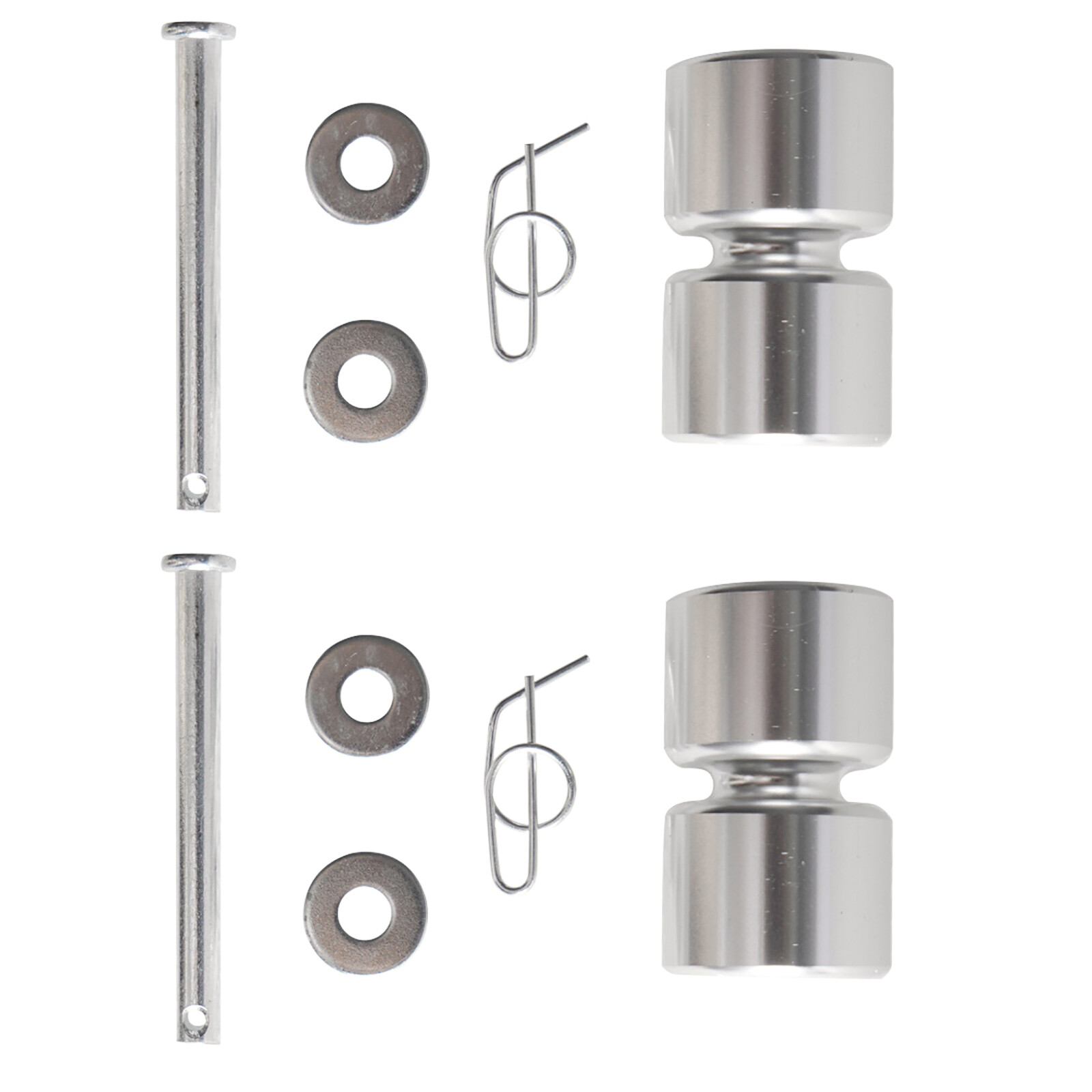 2X Trailer Tailgate Lift Assist Aluminum Roller Replacement Kit for GORILLA-LIFT