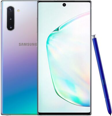 SAMSUNG Galaxy Note10 256GB Aura Glow - Sehr Gut - Smartphone