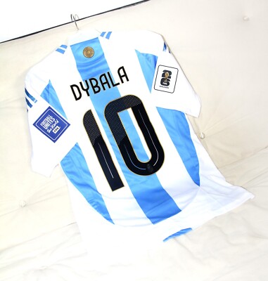 Argentina 🇦🇷 Soccer Jersey #10 Dybala 2026 WC Qualifiers vs