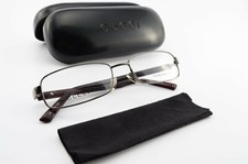 GUCCI Glasses Frame Mod. GG 1911 T3T 140 Square Gray Burgundy Men's Glasses Case