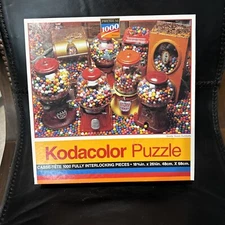 Vintage Rose Art "Goody, Goody Gumballs" 1000 Pc Jigsaw Puzzle Gumball Machine