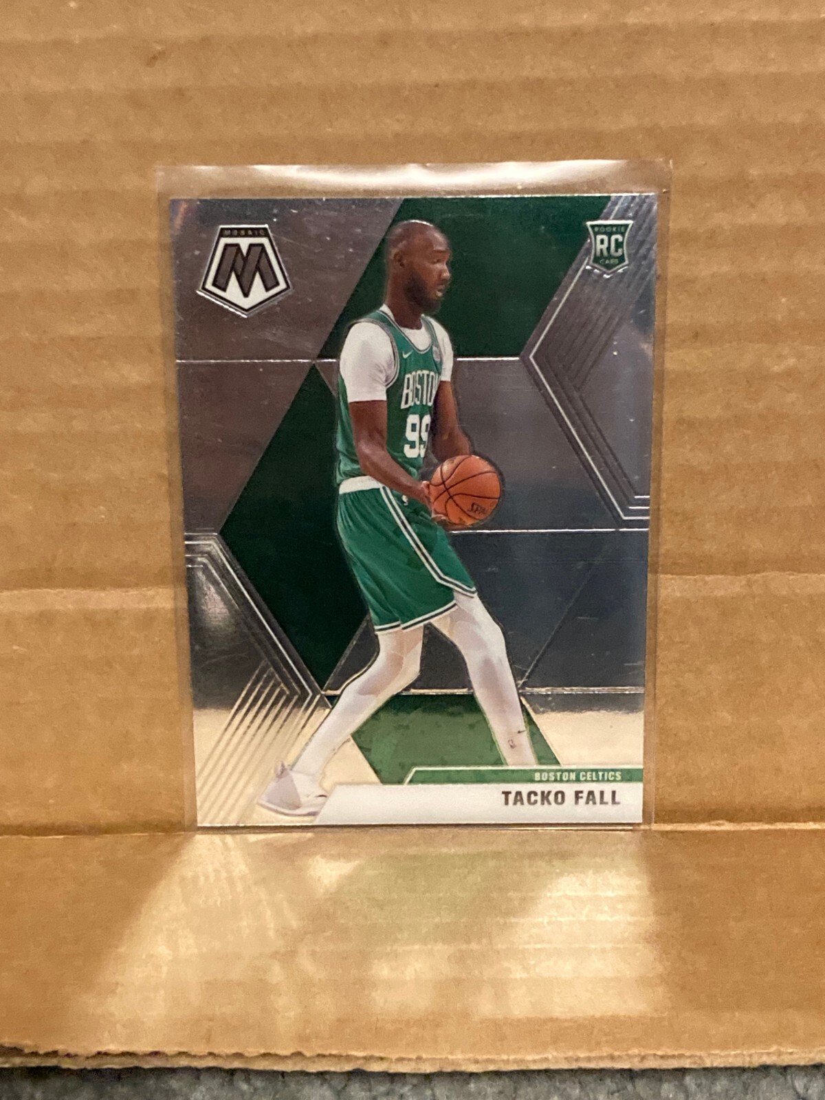 Tacko Fall 2019-20 Panini Mosaic Base Rookie RC #244 Boston Celtics