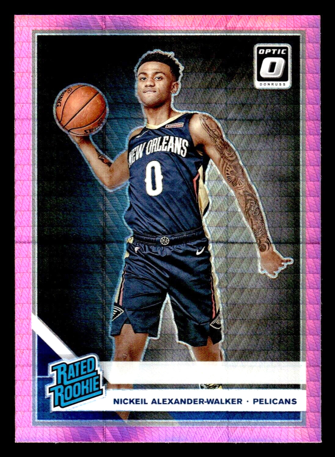 2019-20 Panini Donruss Optic Nickeil Alexander-Walker RC Pink Hyper Prizm #184