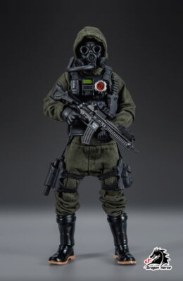 DH-S002LG SCP Foundation Series MTF Zeta-9 Mole Rats 1/12 Figure Limited Edition