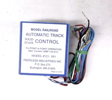 HO gauge Peerless Industries automatic track control in original box (lot 4081)