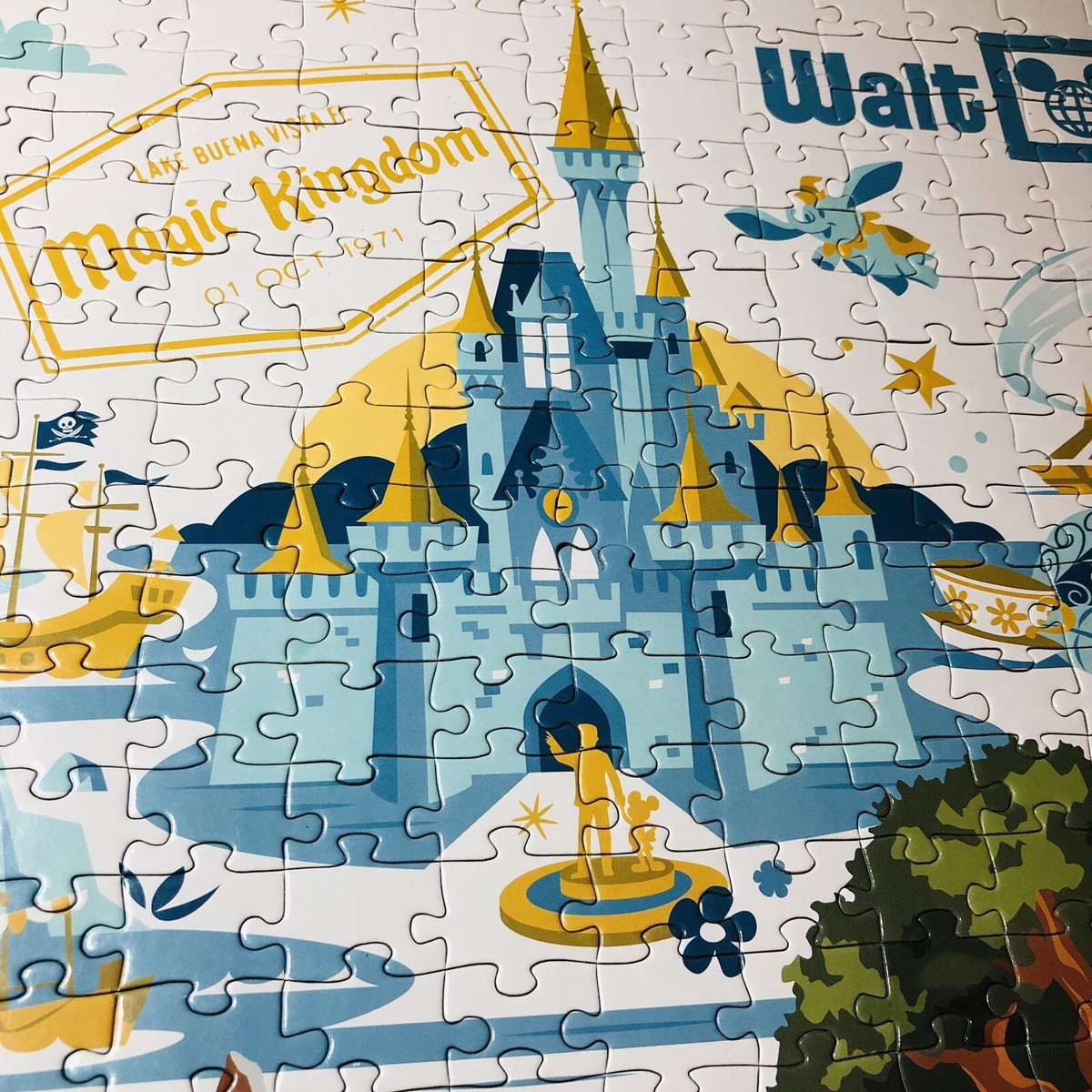 ディズニー ディズニーワールド パズル Walt Disney World 1000 Pc Puzzle 4 Parks *1 Piece Missing