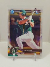 NON AUTO 2018 Bowman Chrome 1st Sean Murphy BCP58 Braves ROOKIE RC Base
