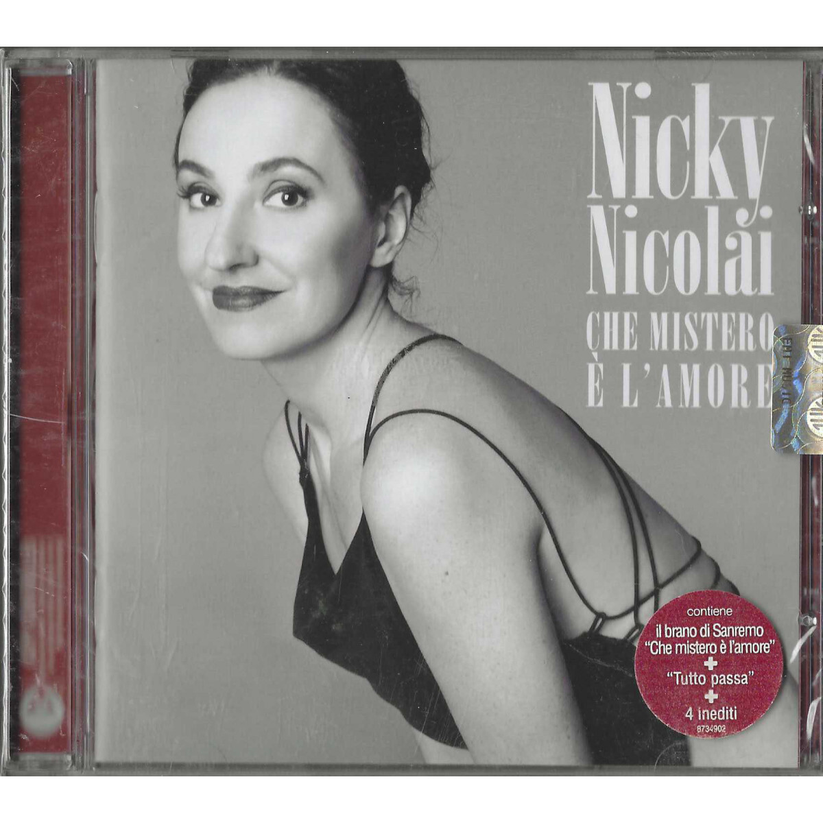 Nicky Nicolai CD Che Mistero è L'Amore / EMI – 7243 8 73490 2 5 Sealed