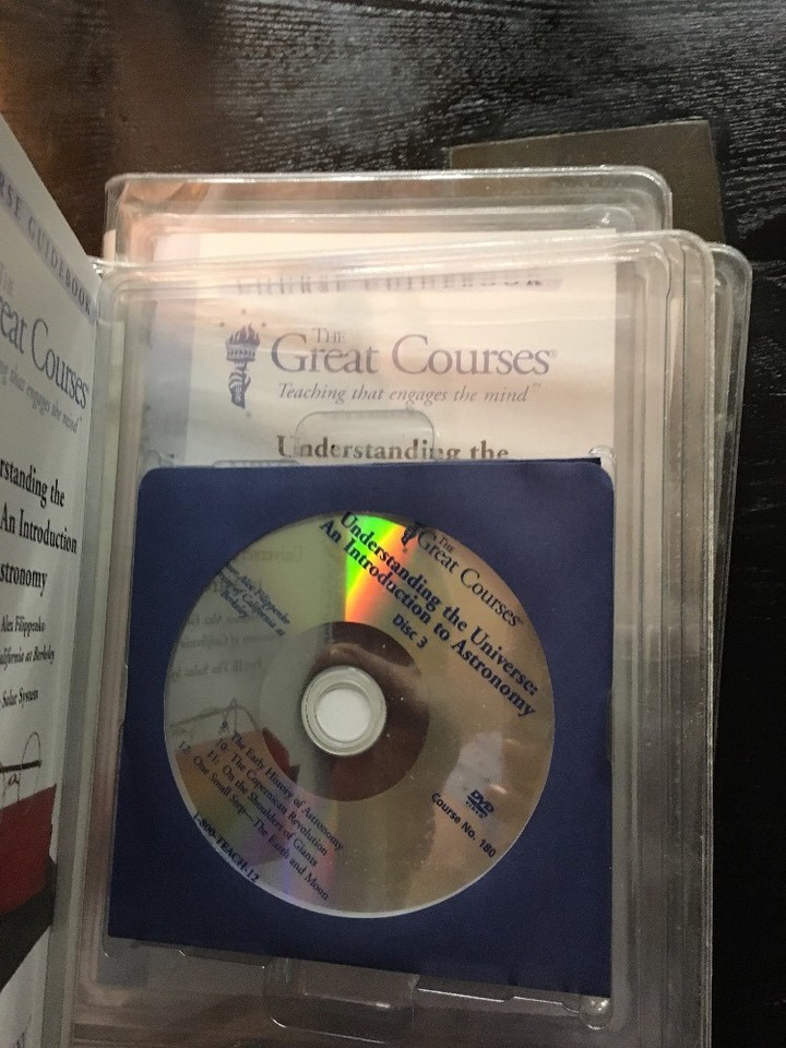Great Courses UNDERSTANDING the UNIVERSE INTRO to ASTRONOMY 10 DVDs ...