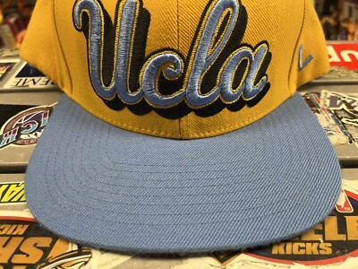 Zephyr UCLA Bruins Yellow Blue Snapback Hat Cap Used Rare