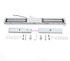 Electric Magnetic Lock 280kg Double Door Access Control Secure System Door Lock